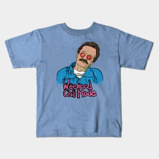 Bernie Weekend Chill Mode Kids T-Shirt